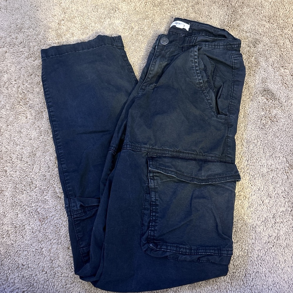 Garage Charcoal Cargo Pants